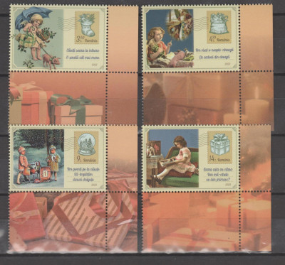 ROMANIA 2023 ZIUA DARURILOR Serie 4 timbre LP.2444 MNH** foto