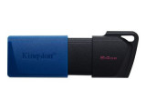Memorie USB 3.2 Kingston DataTraveler Exodia M, 64gb, capac retractabil, albastra
