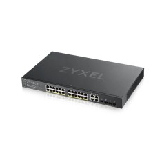Zyxel gs192024hpv2 24-port gbe smart managed poe switch 4x gbe combo (rj45/sfp) ports 24 x foto