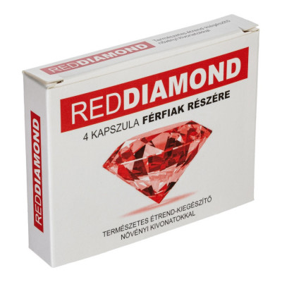 4 Capsule Red Diamond pentru Performanta Sexuala foto