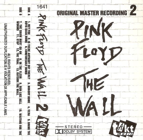 Casetă audio Pink Floyd &ndash; The Wall Vol. 2