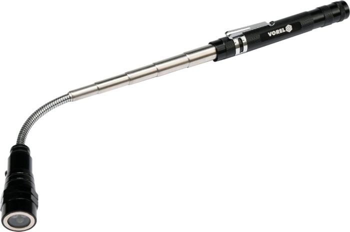 Telescop magnetic cu LED 170-565 mm VOREL