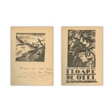Victor Ion Popa, Floare de oțel, 1930, cu dedicație pentru Horia Oprescu