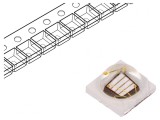 LED UV 3W 700mA 140&deg; 390-400nm SMD 3535