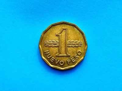 1 Pesso 1977 Uruguay-patina frumoasa-OFERTA! foto