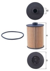 MAHLE OX 983D Filtru ulei foto