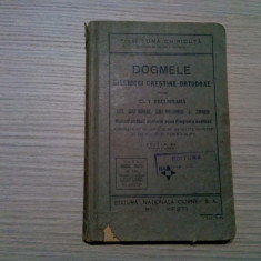 DOGMELE BISERICI CRESTINE ORTODOXE - Clasa V - Toma Chiricuta - 1935, 176 p.