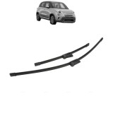 Cumpara ieftin Set 2 Stergatoare FIAT 500L (351, 352) 2012-2018, parbriz, Bosch Aerotwin