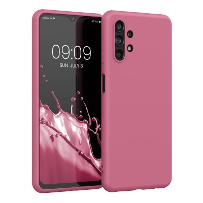 Husa Kwmobile pentru Samsung Galaxy A13, Silicon, Violet, 57805.167 foto