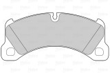 VALEO 302296 FIRST set placute frana,frana disc