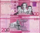 Republica Dominicana 200 Pesos 2021 UNC Bancnota Straina America Ne流通