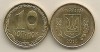 UCRAINA 10 COPEICI 2015 [1] UNC , din fisic , magnetica , liv in cartonas, Europa, Fier