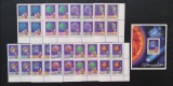 SOMALIA-COSMONAUTICA-PLANETARIUM-4 X 9V.+1coala mica**SOM 154A
