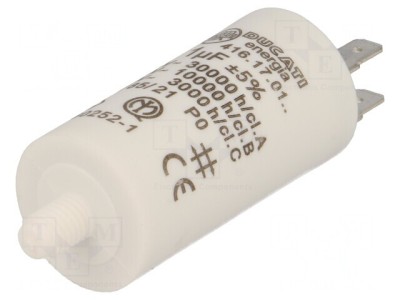 Condensator pentru Motoare 1uF 475VAC foto