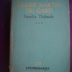 HOPCT FAMILIA TRIBAULT/ ROGER MARTIN DU GARD-VOLUMUL III- 1964 - 533 PAGINI