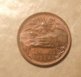 MEXIC 20 CENTAVOS 1964 UNC PIRAMIDE