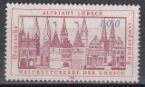 Germania 1990 - Partea veche a orașului L&uuml;beck, MNH, Nestampilat