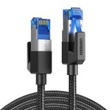 PATCH CORD UTP Ugreen Cat8, &amp;quot;NW153&amp;quot; fire din cupru, braided cable, viteza maxima 25 Gbps, 1.5m, negru &amp;quot;80430&amp;quot; (timbru verde 0.18 l