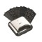 Sandwich-maker 5 in 1 Zilan, 800 W, 5 placi grill, indicator luminos, placi detasabile, Negru/Argintiu