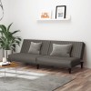 VidaXL Canapea cu 2 locuri, gri, piele ecologică 375949