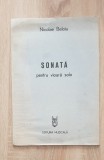 Sonată pentru vioară solo - Nicolae Beloiu