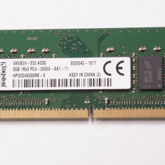 Memorie Laptop Kingston 8Gb DDR4 2666Mhz HP26D4S9S8ME