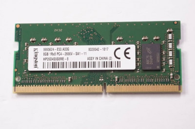 Memorie Laptop Kingston 8Gb DDR4 2666Mhz HP26D4S9S8ME foto