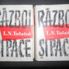 Lev Tolstoi - Razboi si pace 2 volume (1959, ed. cartonata, trad. Ion Frunzetti)