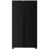 Side by side Heinner HSBS-H442NFBKE++, 442 l, No Frost, Clasa E, Display, H 176.5 cm, Negru