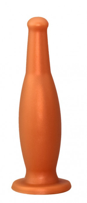 Dildo Beer Bottle Large Silicon Lichid Auriu Ventuza 28 cm Mokko Toys