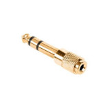 Cumpara ieftin Adaptor jack 6.3 tata-3.5 mama gold