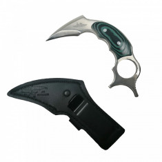 Cutit karambit Gheara Steel Claw 15.5 cm toc cadou foto