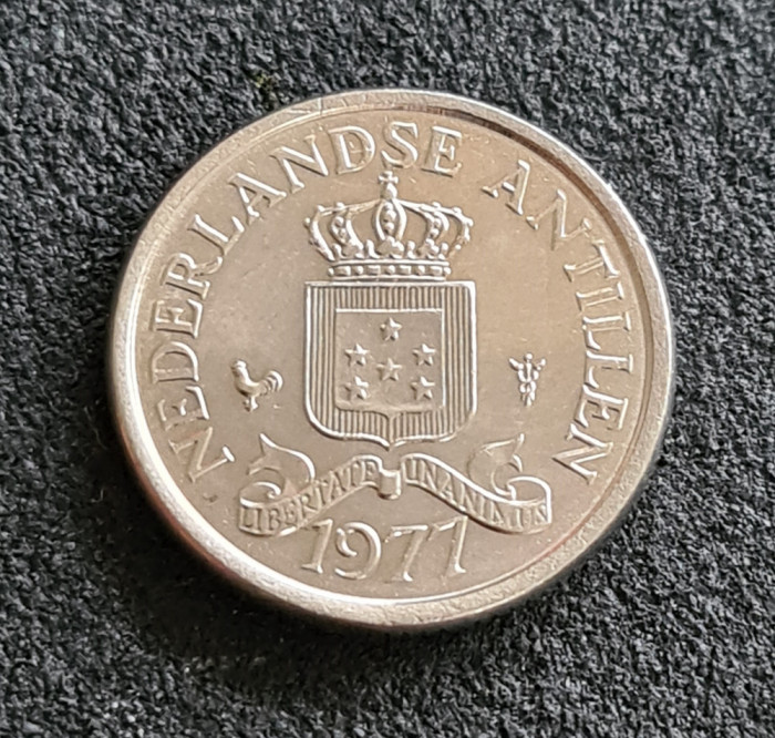Antilele Olandeze 10 centi 1977