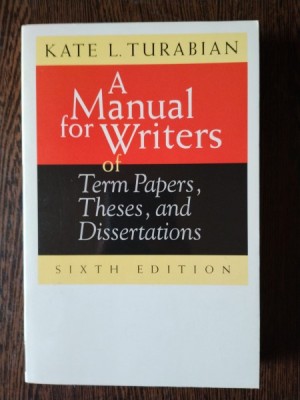 Kate L. Turabian - A Manual for Writers of Term Papers, Theses, and Dissertations foto