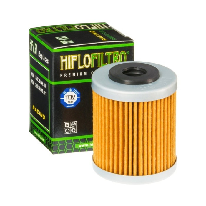 Filtru ulei HF651, Hiflo Filtro