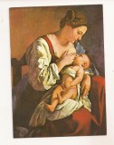 RF187 - Carte Postala - Arta - Gentileschi Orazio. Tanara Mama, necirculata 1973