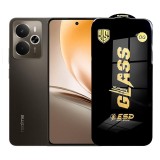 Folie de Protectie pentru Realme 14, TEO, Sticla Securizata ESD, Margini Negre, Rezistenta la Zgirieturi, Antistatica, 0.35 mm, Transparenta