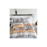 Cumpara ieftin Lenjerie de Pat Dublu, Bumbac Finet, 6 Piese - SIPRR60-504