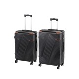 TraveLux Urban XI set valize cu role negru