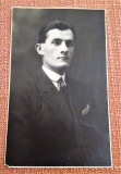 Portret de barbat. Fotografie datata 1925 - Fratii N.&amp;C. Christea, Bucuresti