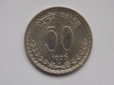 50 PAISE 1976 INDIA, Asia
