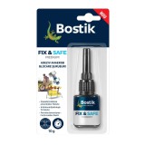 Adeziv anaerob Fix &amp; Safe Bostik, albastru, 10 g
