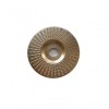 Disc cu raspel tip Drept pentru modelat lemn, rindeluit, sculptat, pentru flex diametru 125mm, Oem