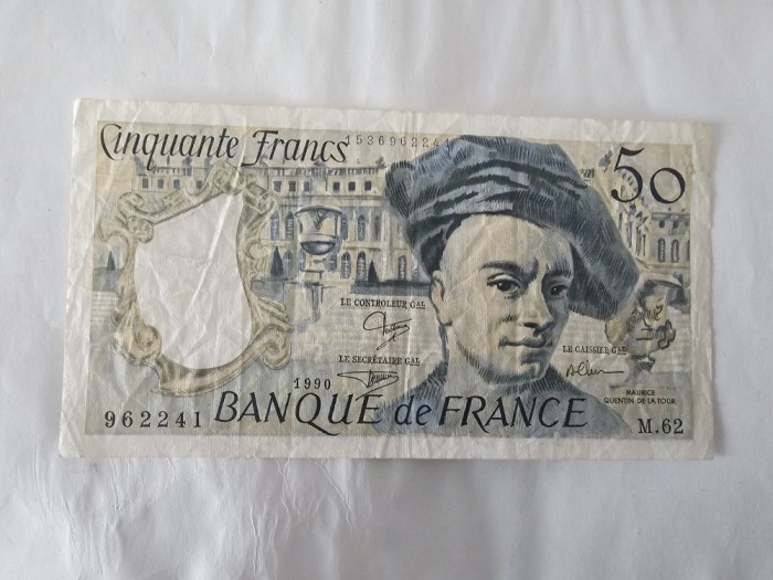 Franta 50 Francs 1990