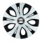 Set 4 Capace Roti Top Gri-Negru R16, Compatibil Cu Seat