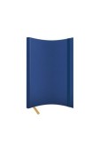 AGENDA NEDATATA A5 CASTELLI, COPERTA FLEXIBILA BLEUMARIN, ELASTIC BLEUMARIN,, Herlitz
