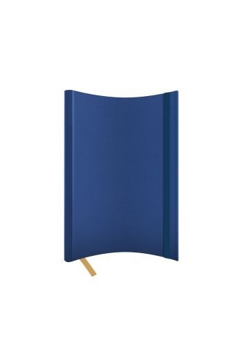AGENDA NEDATATA A5 CASTELLI, COPERTA FLEXIBILA BLEUMARIN, ELASTIC BLEUMARIN,