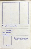 ACTE (4) Foaie de economii CEC RSR, evaluare: stare foarte bună, conține timbru de economii de 2 lei, piesă retro colecție.