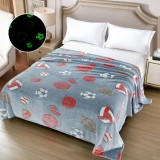 Cumpara ieftin Patura Fosforescenta 200x230 cm Luminoasa Moale Confortabila