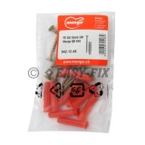SEA Set fixare Util Mungo cu diblu şi şurub PAL - QH 645 - 10 buc/Pungă